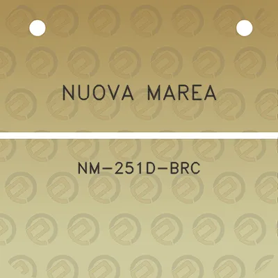 nuova-marea-nm-251d-brc