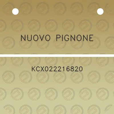 nuovo-pignone-kcx022216820