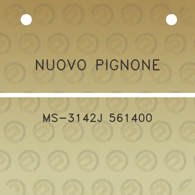 nuovo-pignone-ms-3142j-561400