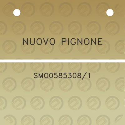 nuovo-pignone-smo05853081