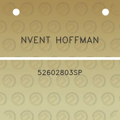 nvent-hoffman-52602803sp