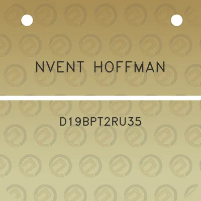 nvent-hoffman-d19bpt2ru35