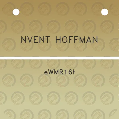 nvent-hoffman-ewmr16t