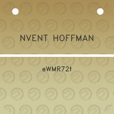 nvent-hoffman-ewmr72t