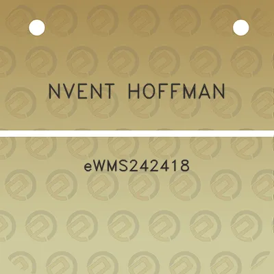 nvent-hoffman-ewms242418