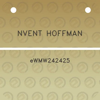 nvent-hoffman-ewmw242425