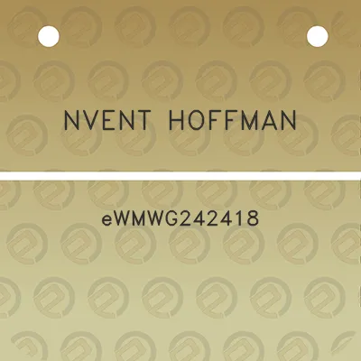 nvent-hoffman-ewmwg242418