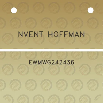 nvent-hoffman-ewmwg242436