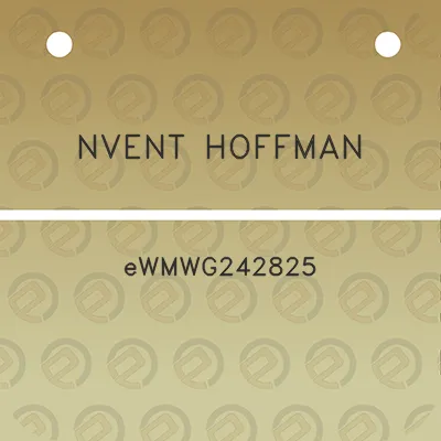 nvent-hoffman-ewmwg242825