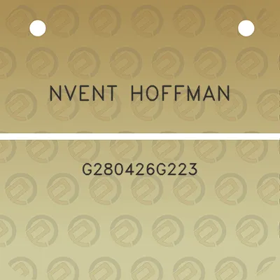 nvent-hoffman-g280426g223