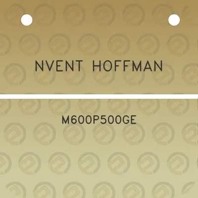 nvent-hoffman-m600p500ge