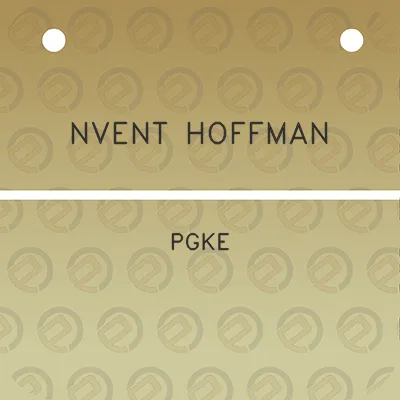 nvent-hoffman-pgke