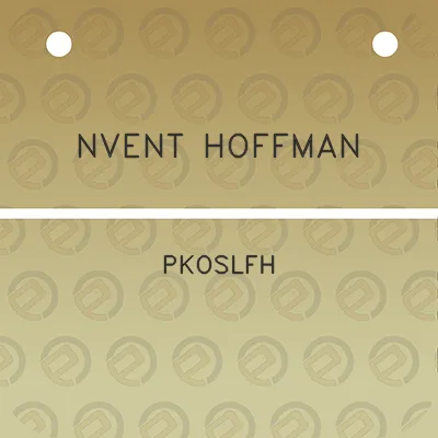 nvent-hoffman-pkoslfh