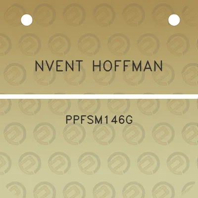 nvent-hoffman-ppfsm146g