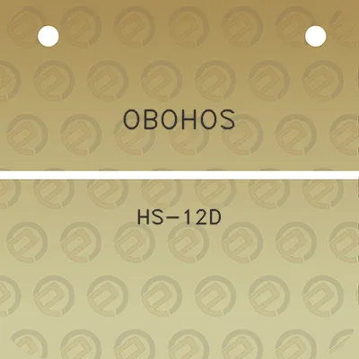 obohos-hs-12d