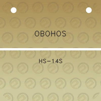 obohos-hs-14s