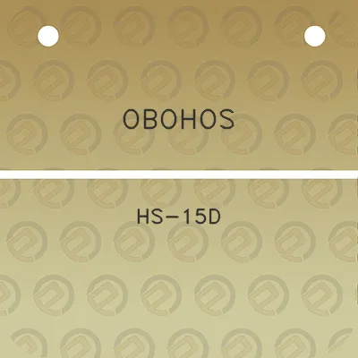 obohos-hs-15d