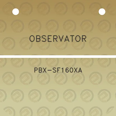 observator-pbx-sf160xa