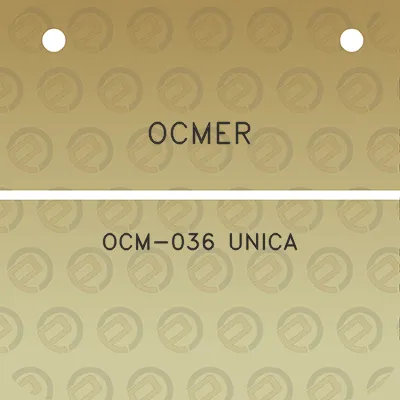 ocmer-ocm-036-unica