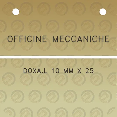 officine-meccaniche-doxal-10-mm-x-25