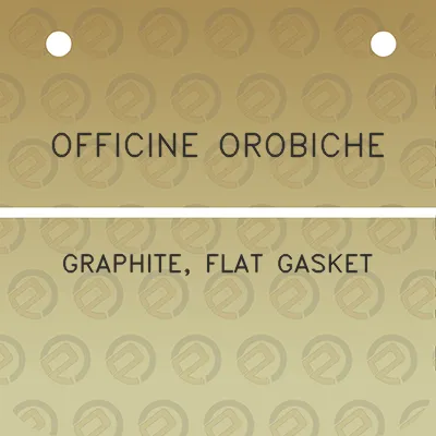 officine-orobiche-graphite-flat-gasket