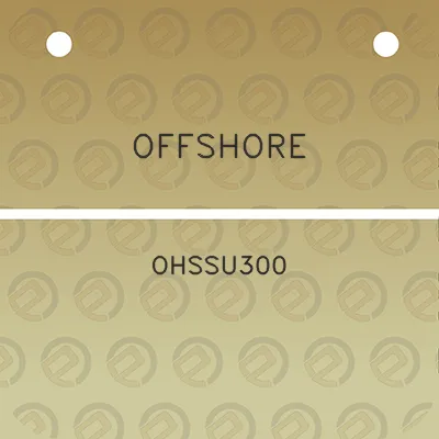 offshore-ohssu300