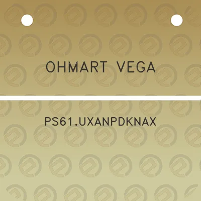 ohmart-vega-ps61uxanpdknax