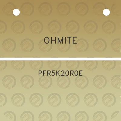 ohmite-pfr5k20r0e