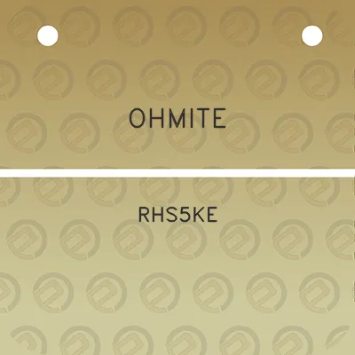 ohmite-rhs5ke