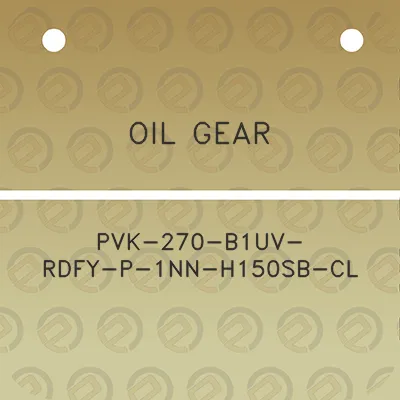 oil-gear-pvk-270-b1uv-rdfy-p-1nn-h150sb-cl