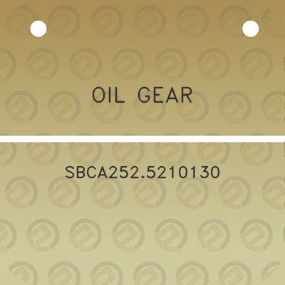 oil-gear-sbca2525210130