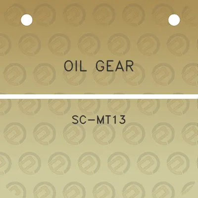 oil-gear-sc-mt13