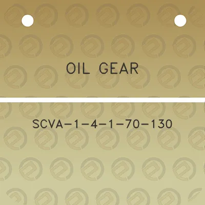 oil-gear-scva-1-4-1-70-130