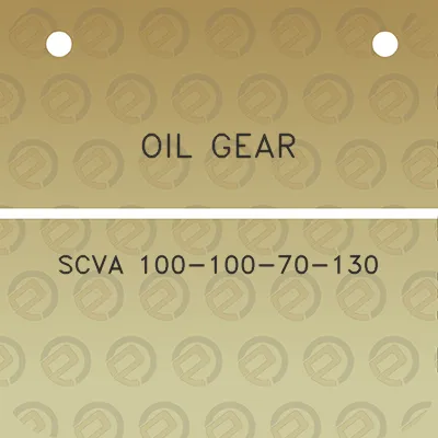 oil-gear-scva-100-100-70-130