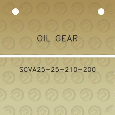 oil-gear-scva25-25-210-200