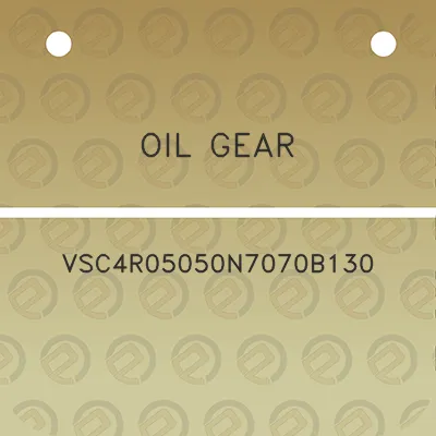 oil-gear-vsc4r05050n7070b130