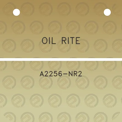 oil-rite-a2256-nr2