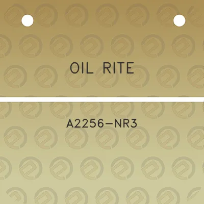 oil-rite-a2256-nr3