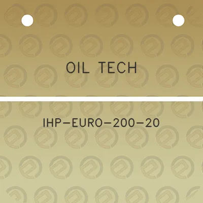 oil-tech-ihp-euro-200-20