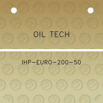 oil-tech-ihp-euro-200-50