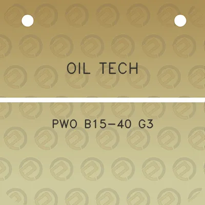 oil-tech-pwo-b15-40-g3