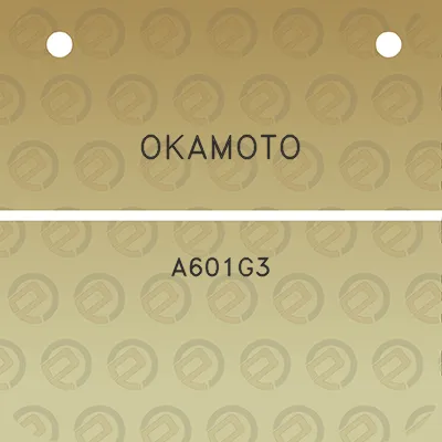 okamoto-a601g3