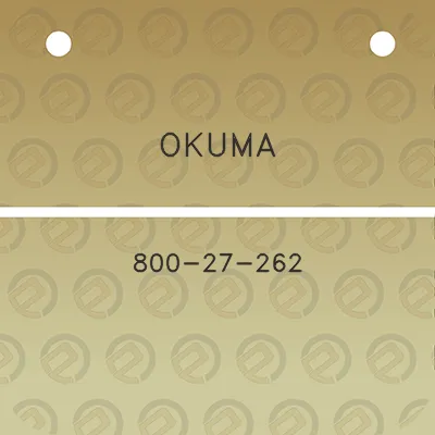 okuma-800-27-262