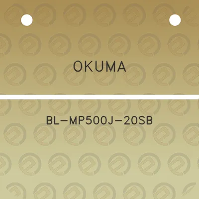 okuma-bl-mp500j-20sb