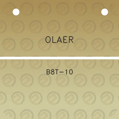 olaer-b8t-10