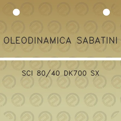 oleodinamica-sabatini-sci-8040-dk700-sx