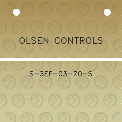 olsen-controls-s-3ef-03-70-s