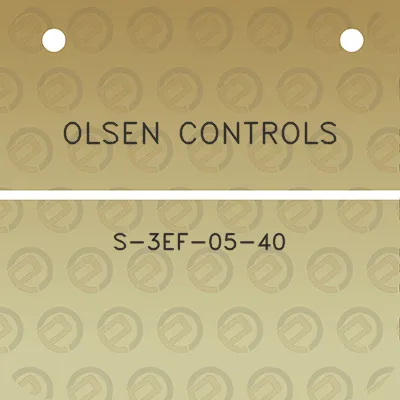 olsen-controls-s-3ef-05-40