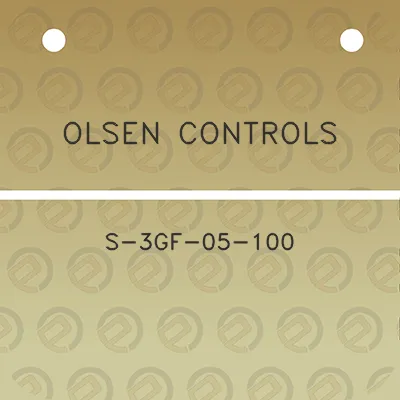 olsen-controls-s-3gf-05-100