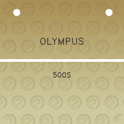 olympus-500s